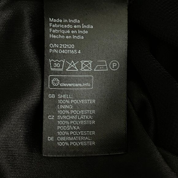 H&M Divided Sleeveless Chiffon Halter Maxi Dress Women's Size 2 - Picture 6 of 8